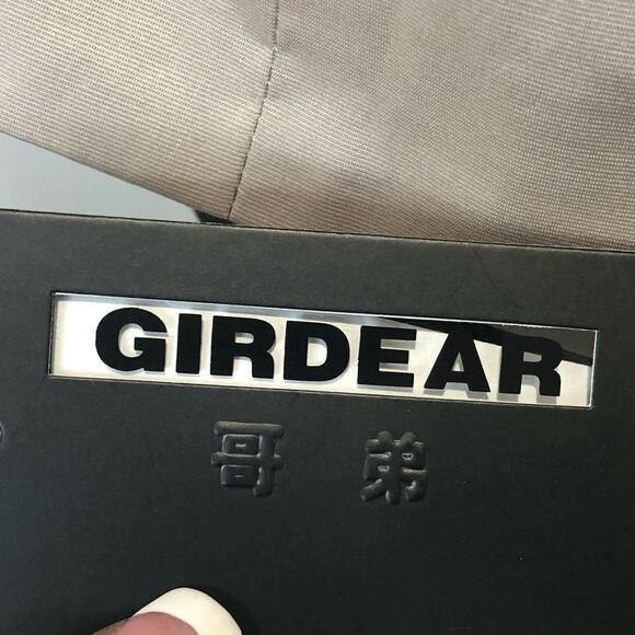 NWT Girdear tan taupe button front blazer jacket - Picture 8 of 12